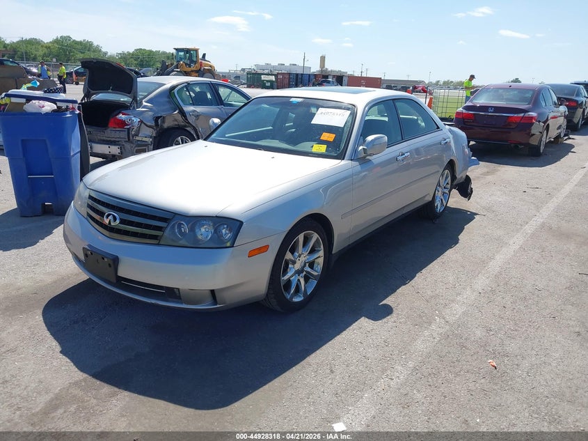 JNKAY41E34M401568 2004 Infiniti M45 Sport photo 1
