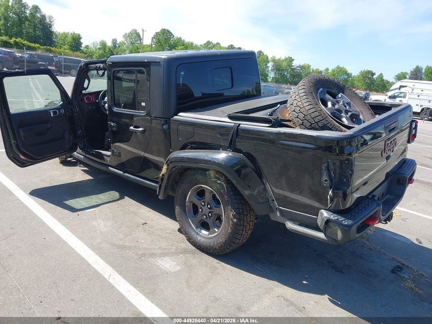 Vin: 1c6jjtbg3ml552472, lot: 45425829, jeep gladiator rubicon 4x4 20213