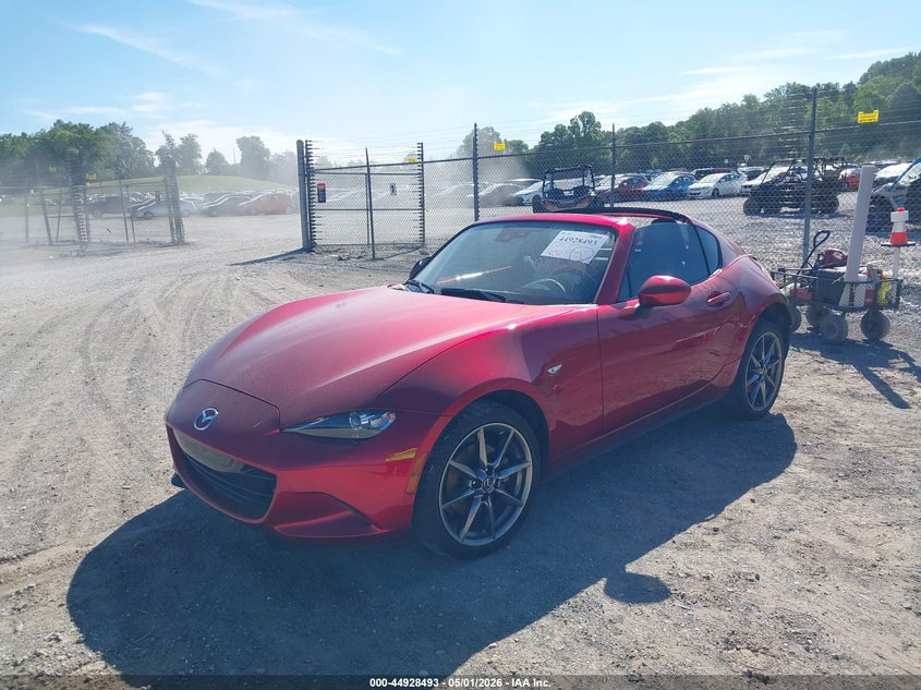 Vin: jm1ndam77m0457658, lot: 45425882, mazda mx-5 miata rf grand touring 20212