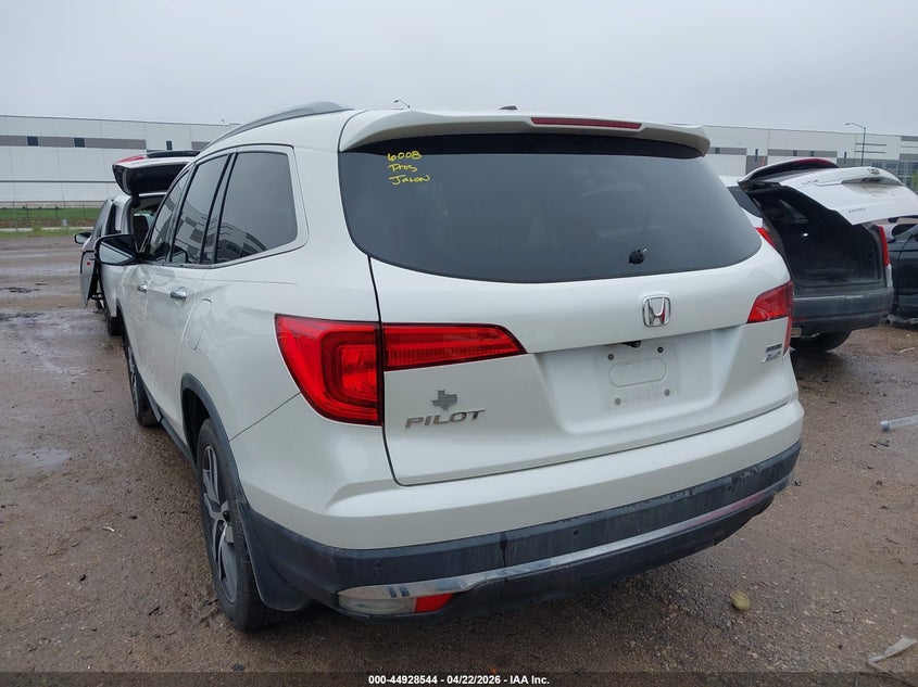 Vin: 5fnyf6h99hb013608, lot: 45425933, honda pilot touring 20173