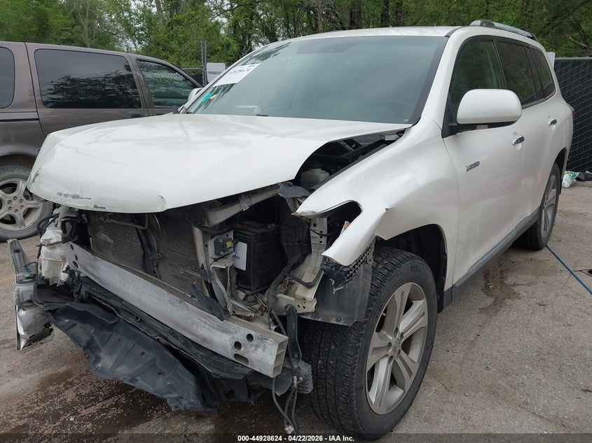 Vin: 5tddk3eh3cs160466, lot: 45426013, toyota highlander limited v6 20122