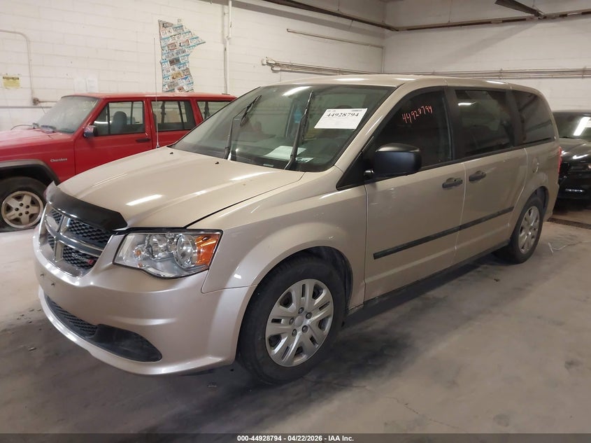 2016 Dodge Grand Caravan American Value Pkg 2C4RDGBG1GR196643 photo 1