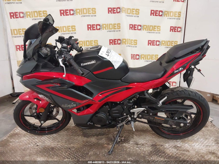 2024 Kawasaki Ex500 VIN: ML5EXGG10RDA20728 Lot: 44928813
