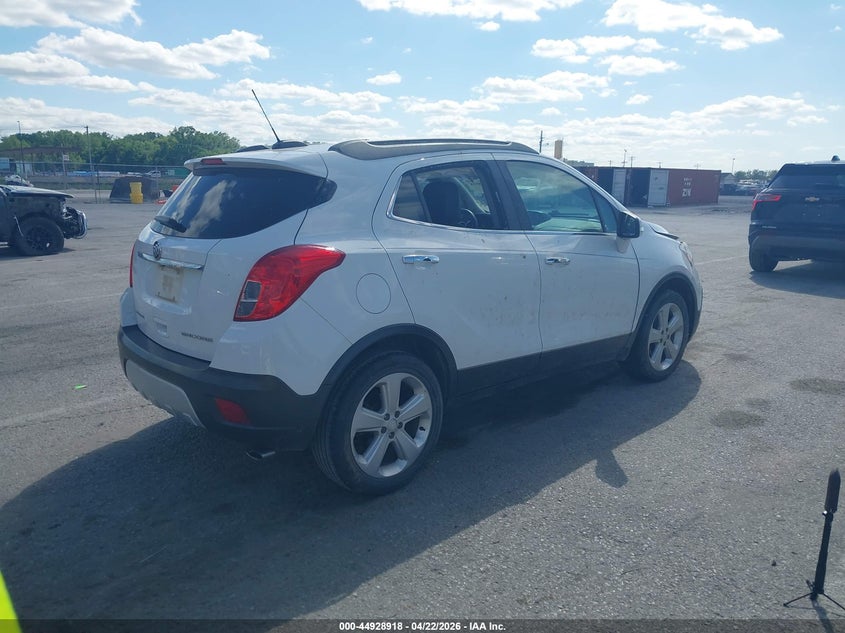 Vin: kl4cjbsb2gb734524, lot: 45426307, buick encore convenience 20164