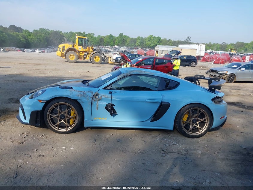 2023 Porsche 718 Cayman Gt4 Rs VIN: WP0AE2A85PS280695 Lot: 44928962