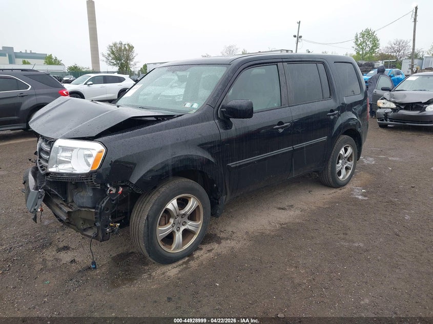 Vin: 5fnyf4h66fb021446, lot: 45426388, honda pilot ex-l 20152