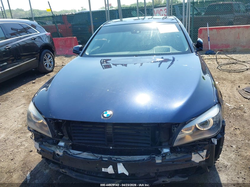 2012 BMW 750I xDrive VIN: WBAKC6C58CDX99479 Lot: 44929142