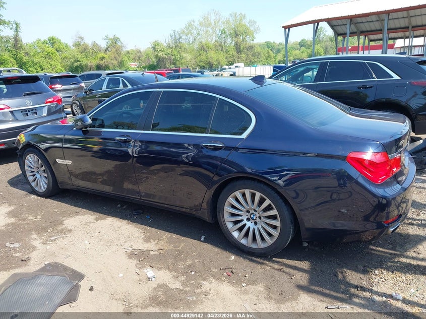 2012 BMW 750I xDrive VIN: WBAKC6C58CDX99479 Lot: 44929142