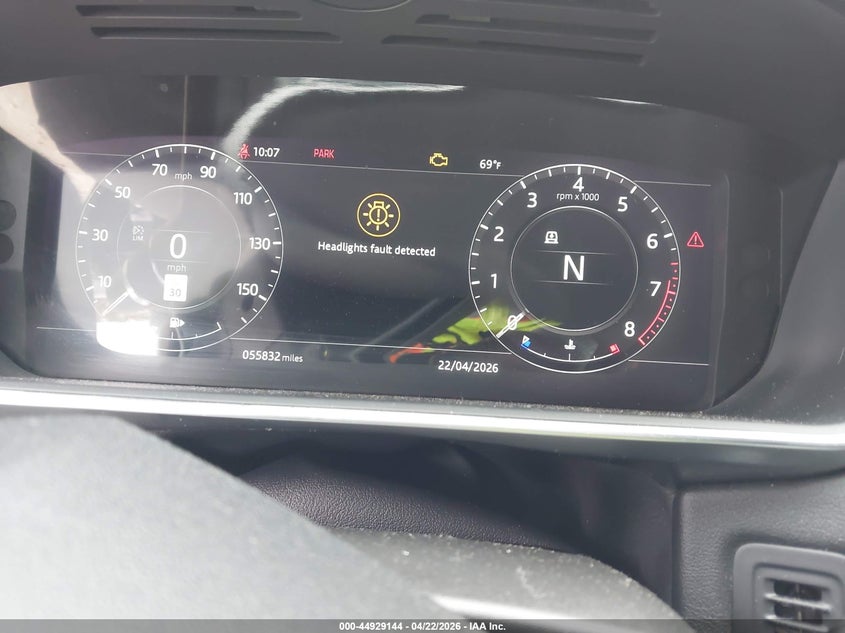 2020 Land Rover Range Rover Sport Hse Mhev VIN: SALWR2SU8LA733884 Lot: 44929144