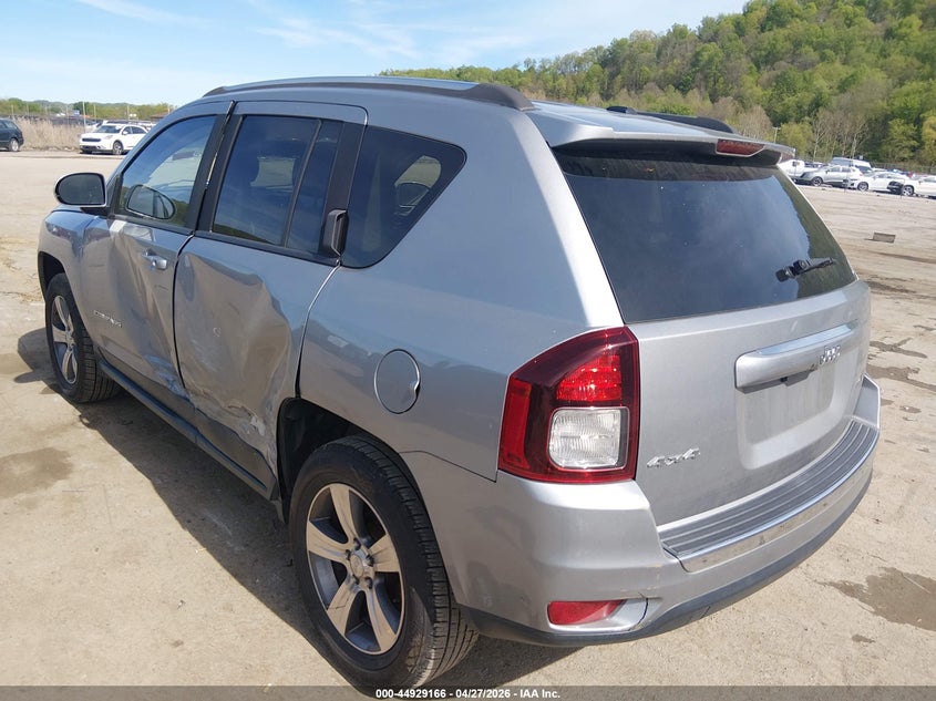 Vin: 1c4njdeb3gd793253, lot: 45426555, jeep compass high altitude edition 20163