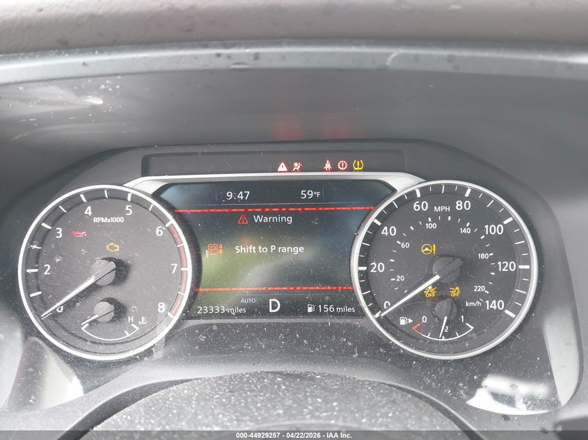 VIN 5N1BT3CB4PC684425 2023 NISSAN ROGUE SL INTELLIGENT AWD