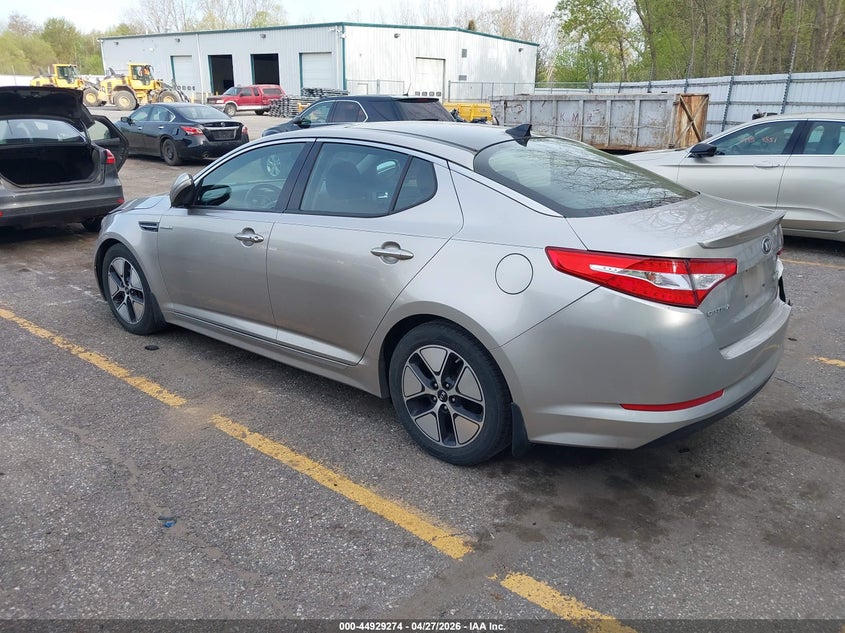 Vin: knagm4ad0d5040984, lot: 45426663, kia optima hybrid ex 20133