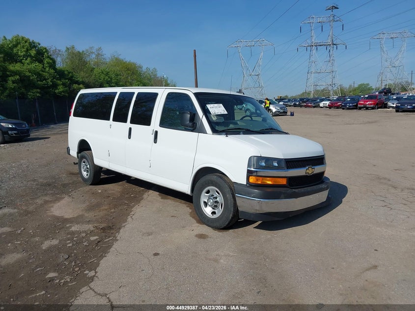2021 Chevrolet Express Passenger Rwd 3500 Extended Wheelbase Lt