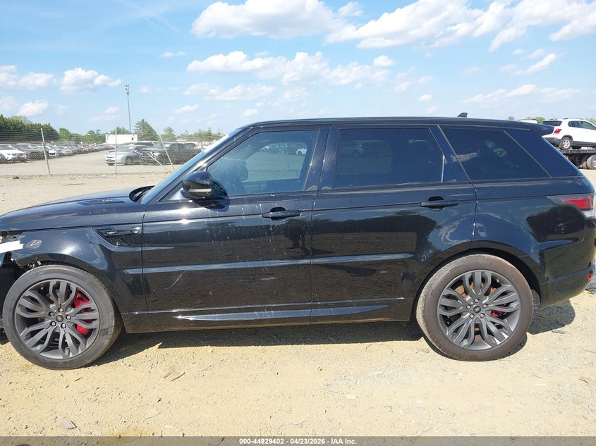 2016 Land Rover Range Rover Sport 3.0L V6 Supercharged Hse VIN: SALWS2PF4GA104658 Lot: 44929402