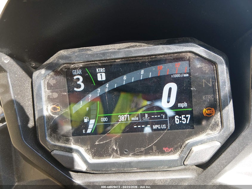 2025 Kawasaki Ex650 P VIN: ML5EXEP15SDAF8932 Lot: 44929472