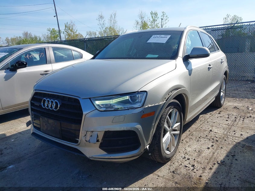 Vin: wa1eccfs8hr014172, lot: 45426998, audi q3 2.0t premium 20172