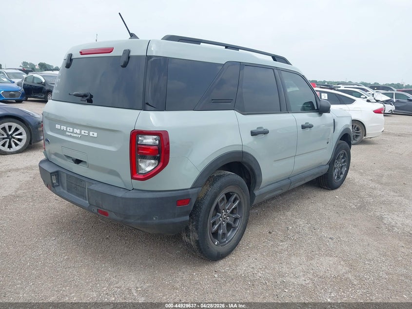 Vin: 3fmcr9b62mrb18853, lot: 45427026, ford bronco sport big bend 20214