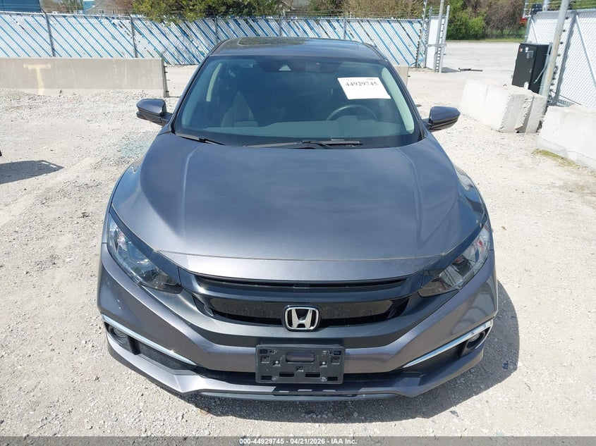 VIN JHMFC1F3XKX004607 2019 HONDA CIVIC EX