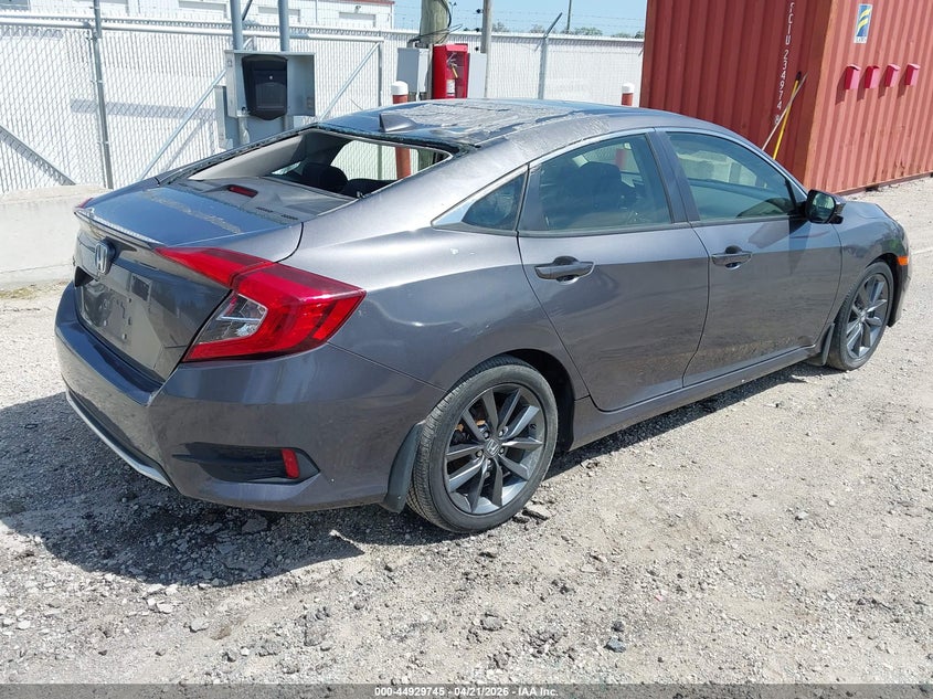 VIN JHMFC1F3XKX004607 2019 HONDA CIVIC EX