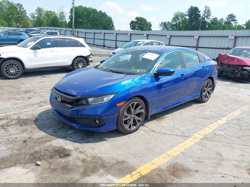 2020 Honda Civic Sport 2HGFC2F85LH598145 photo 1