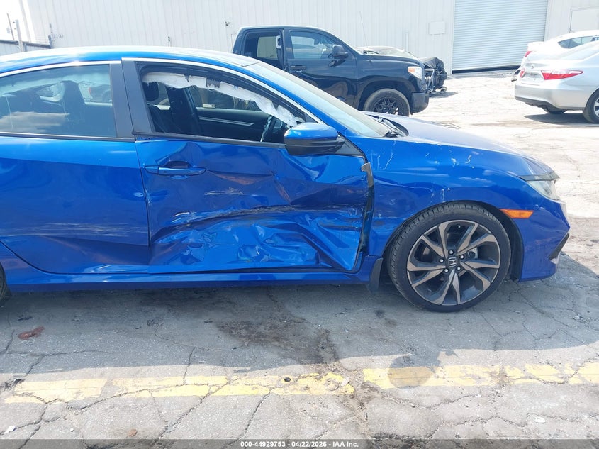 VIN 2HGFC2F85LH598145 2020 HONDA CIVIC SPORT