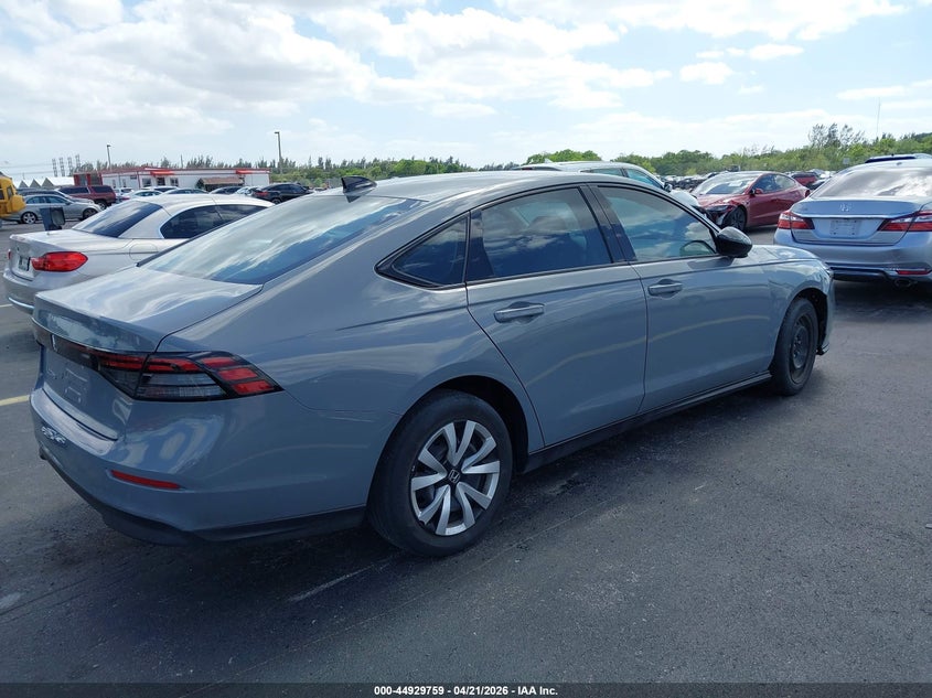 VIN 1HGCY1F41SA007592 2025 HONDA ACCORD SE