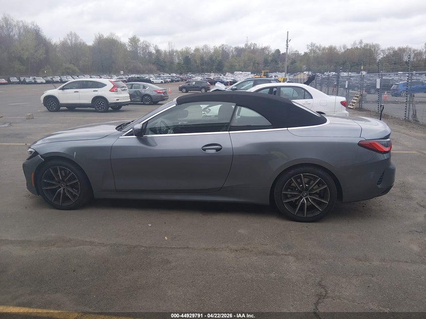 2022 BMW 430I xDrive VIN: WBA43AT03NCH73710 Lot: 44929791