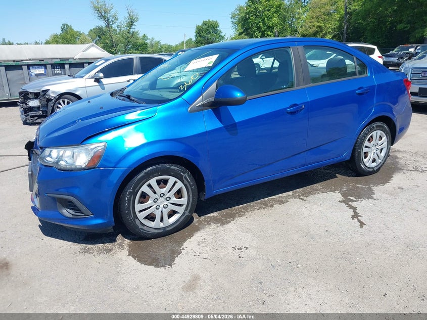 2017 CHEVROLET SONIC SEDAN 1.8L I-4 DOHC, VVT, 138HP