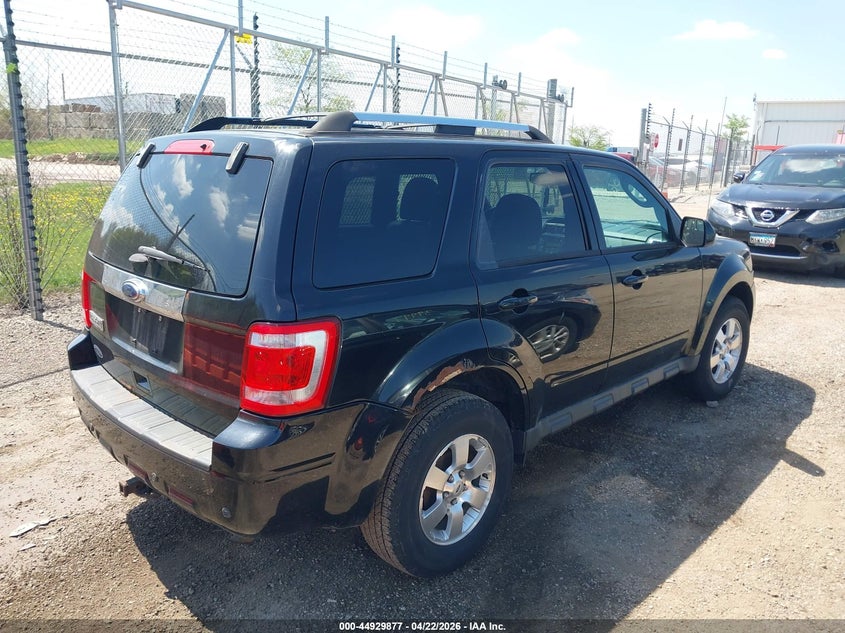 Vin: 1fmcu0e78ckc64398, lot: 45427266, ford escape limited 20124