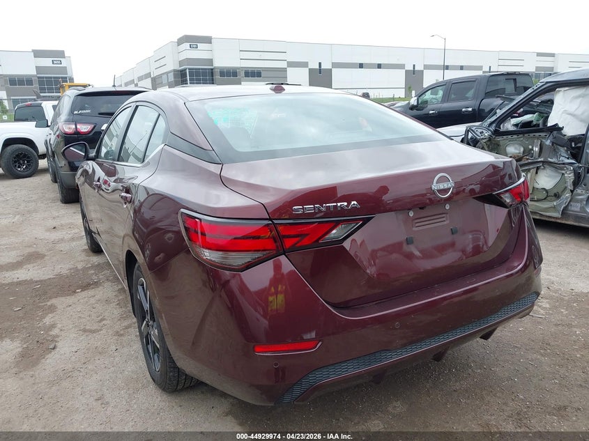 2025 NISSAN SENTRA auction photo 3