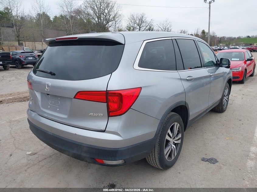 Vin: 5fnyf6h59hb063308, lot: 45427551, honda pilot ex-l 20174