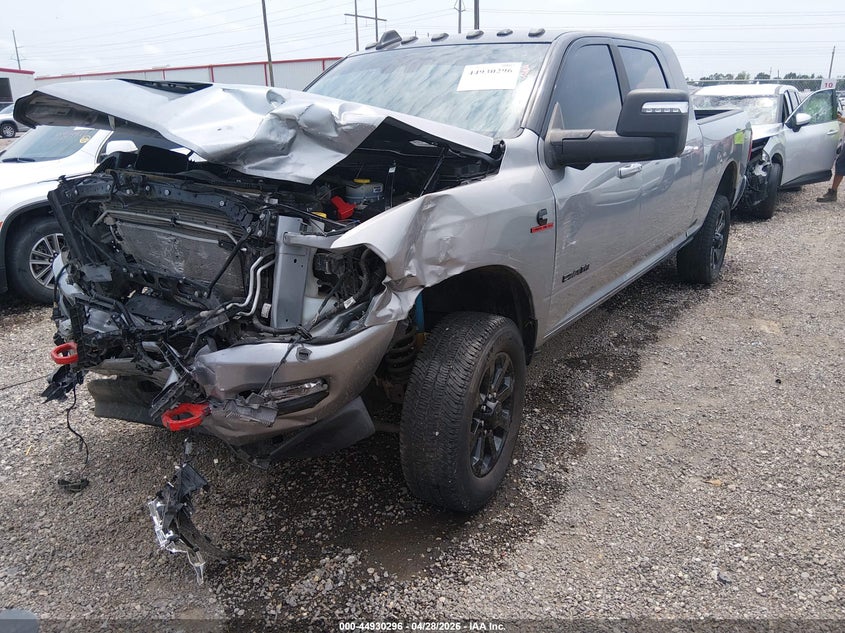 Vin: 3c6ur5nl6pg618699, lot: 45427685, ram 2500 laramie  4x4 6'4 box 20232