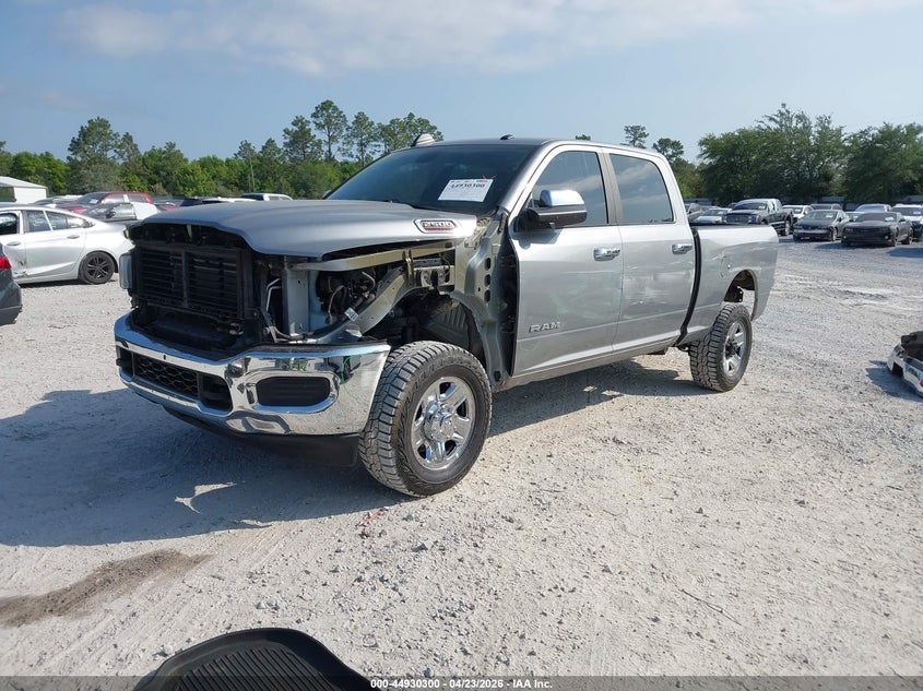 Vin: 3c6ur5dlxmg674450, lot: 45427689, ram 2500 big horn  4x4 6'4 box 20212