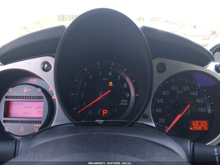 2015 Nissan 370Z VIN: JN1AZ4EH6FM442317 Lot: 44930373