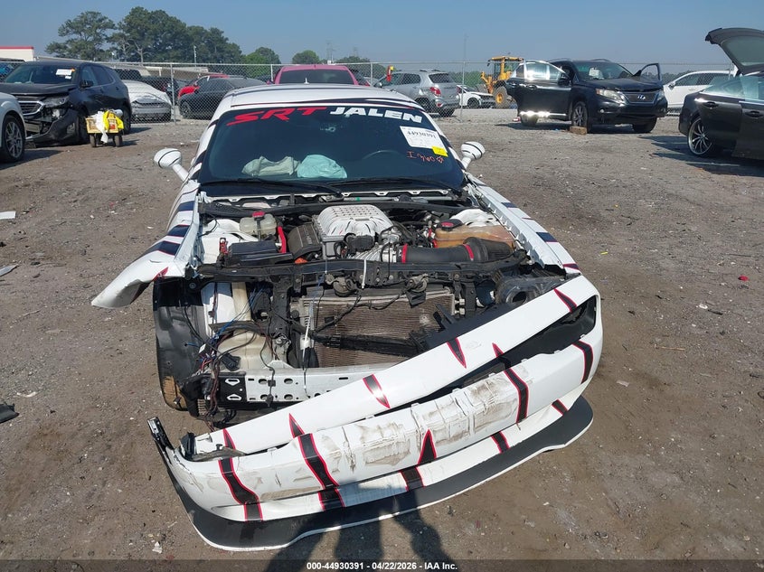 2016 DODGE CHALLENGER COUPE 6.2L V-8 SUPERCHARGER, 707HP