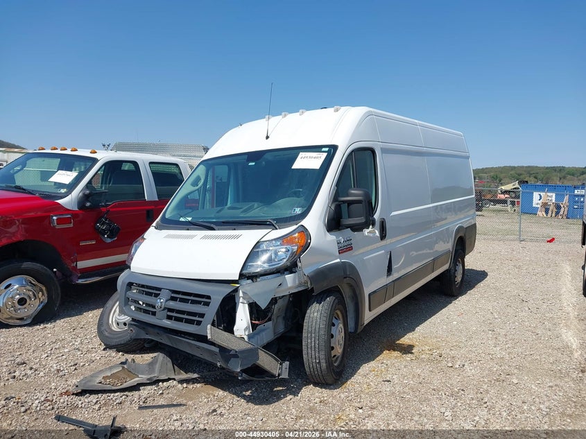 2018 Ram Promaster 3500 Cargo Van High Roof 159 Wb Ext