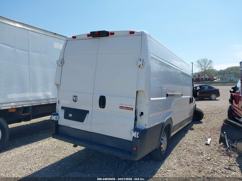 2018 Ram Promaster 3500 Cargo Van High Roof 159 Wb Ext