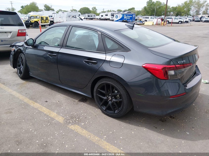 VIN 2HGFE2F5XRH529766 2024 HONDA CIVIC SPORT