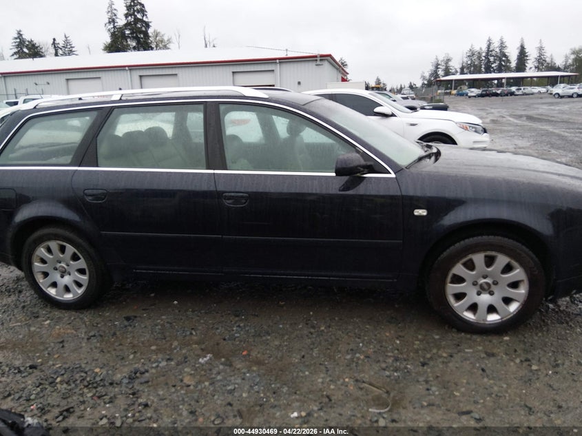 2002 Audi A6 Avant VIN: WAUVT64BX2N134299 Lot: 44930469