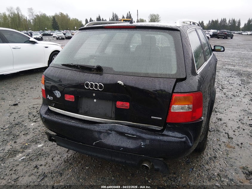 2002 Audi A6 Avant VIN: WAUVT64BX2N134299 Lot: 44930469