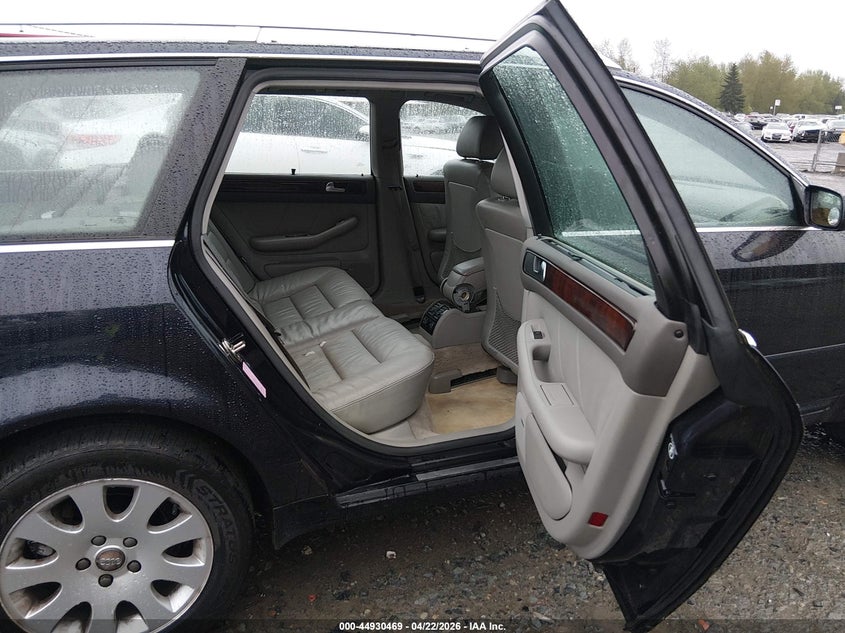 2002 Audi A6 Avant VIN: WAUVT64BX2N134299 Lot: 44930469