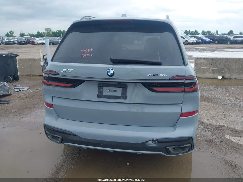 2026 BMW X7 xDrive40I VIN: 5UX23EM06T9277757 Lot: 44930490