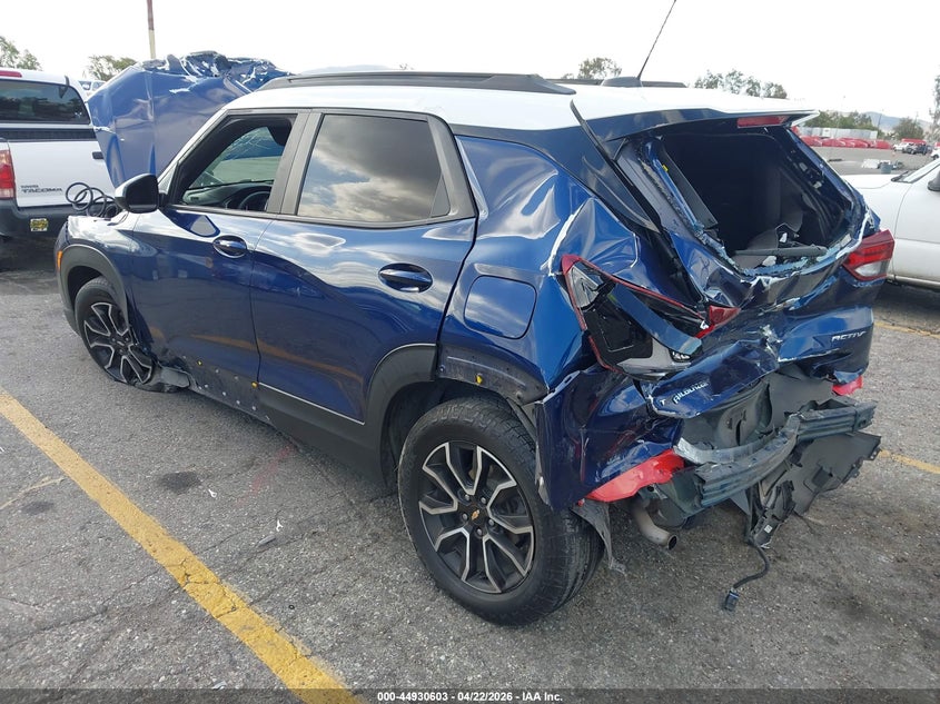 VIN KL79MVSL4NB059903 2022 CHEVROLET TRAILBLAZER FWD ACTIV