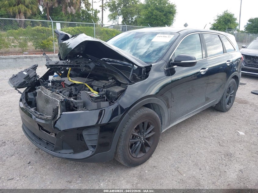 5XYPG4A31KG586988 2019 KIA SORENTO 2.4L L photo 1