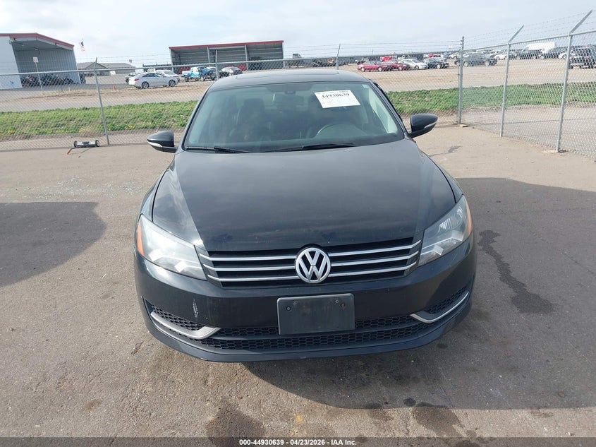2012 Volkswagen Passat 2.5L Se VIN: 1VWBH7A34CC052380 Lot: 44930639