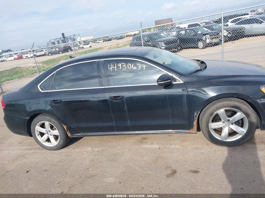 2012 Volkswagen Passat 2.5L Se VIN: 1VWBH7A34CC052380 Lot: 44930639
