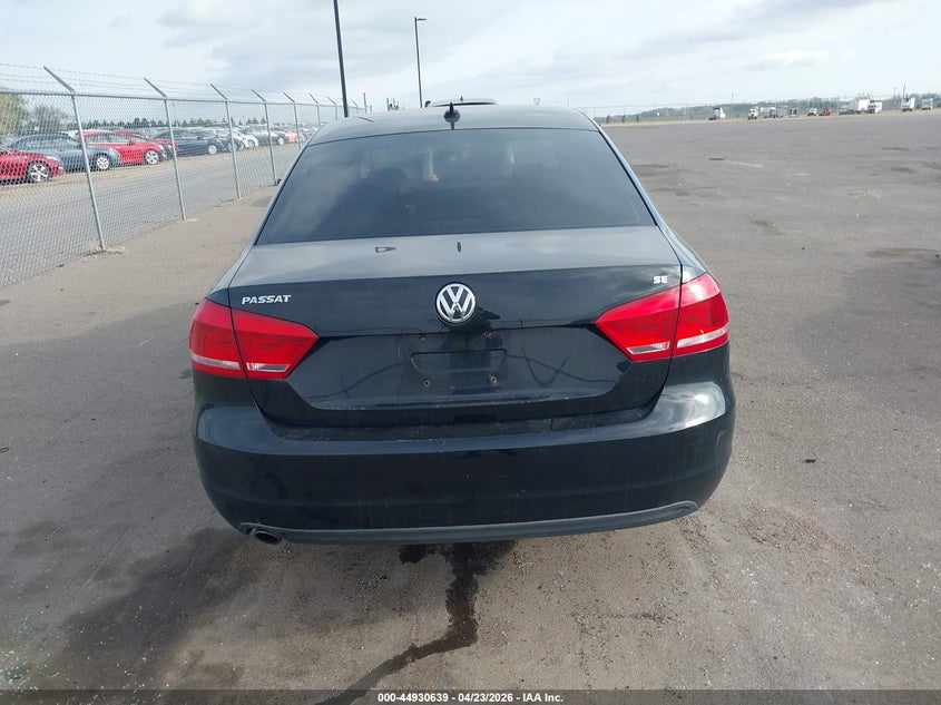 2012 Volkswagen Passat 2.5L Se VIN: 1VWBH7A34CC052380 Lot: 44930639