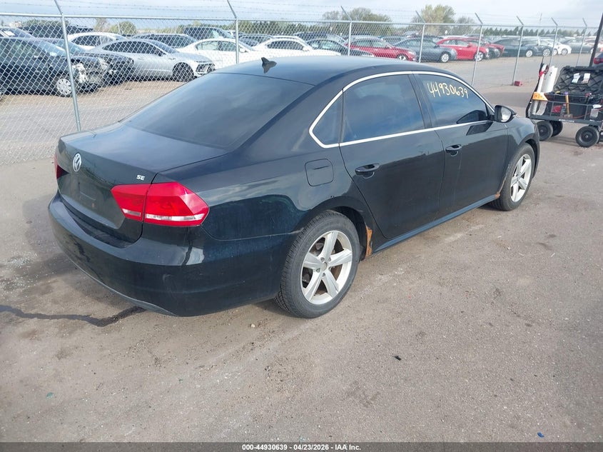 2012 Volkswagen Passat 2.5L Se