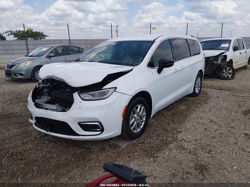 Vin: 2c4rc1bg7sr597767, lot: 45428051, chrysler pacifica select 20252