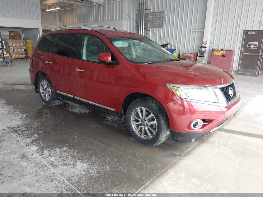 Vin: 5n1ar2mm4ec729574, lot: 45428060, nissan pathfinder sl 2014 img_1